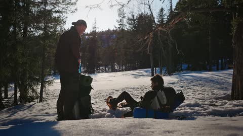 Portrett av en forvirret far